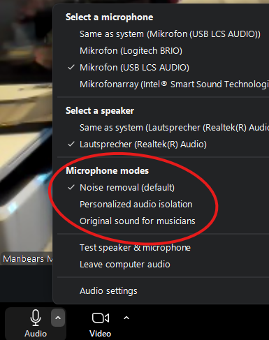 Microphone Modes