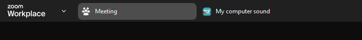 My computer sound